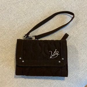 Vera Bradley Brown All-In-One Wallet/Wristlet